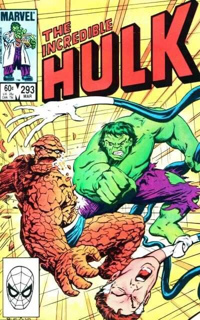 Marvel Comics Incredible Hulk #293 Copper Age 1984