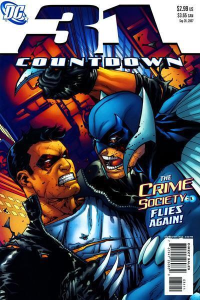 DC Comics Countdown #31 Modern Age 2007 First Mention of Three Jokers