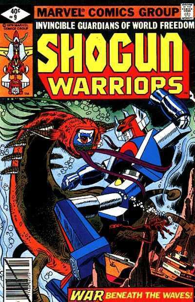 Marvel Comics Shogun Warriors #9 Bronze Age 1979
