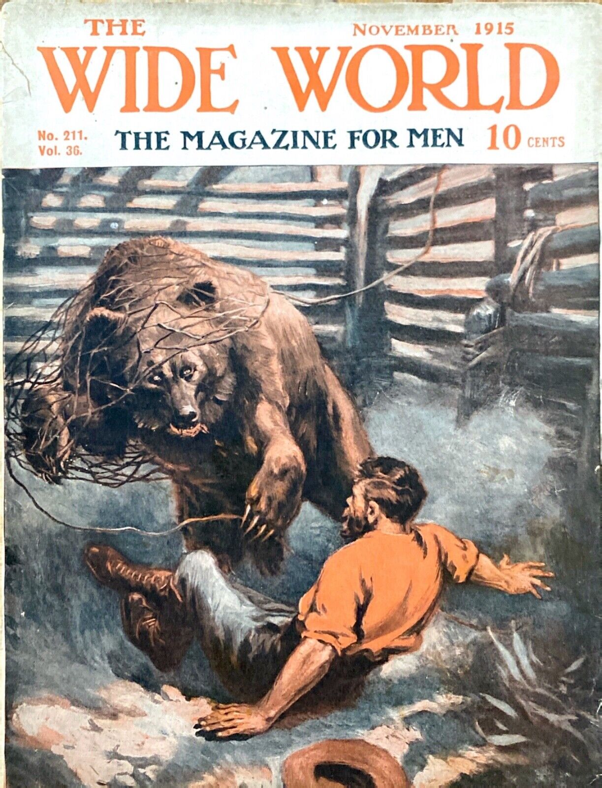 The Wide World Magazine No. 211 Vol. 36 November 1915 London Pulp
