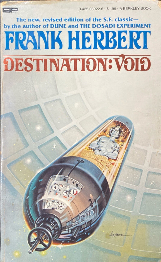 Destination Void by Frank Herbert 1978 Berkley Paperback