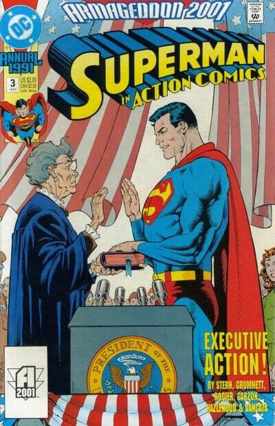 DC Comics Action Comics Annual #3 Copper Age 1991