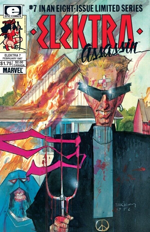Marvel Comics Elektra Assassin #7 Copper Age 1987