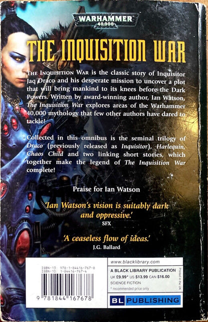The Inquisition War by Ian Watson 2009 Black Library Paperback Warhammer