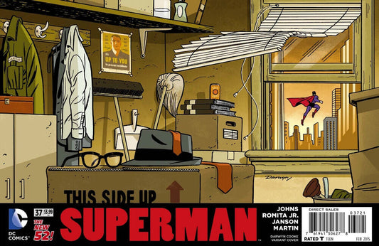 DC Comics Superman #37 Modern Age 2015 Darwyn Cooke Variant