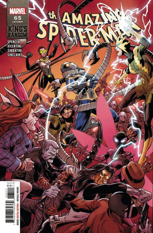 Marvel Comics Amazing Spider-man #65 Legacy #866 Modern Age 2021 King's Ransom