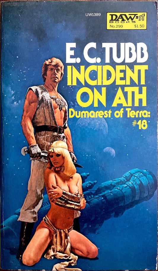 Incident on Ath by E.C. Tubb 1978 Daw UW1389 Paperback