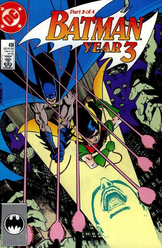 DC Comics Batman #438 Copper Age 1989 Year 3 Part 3