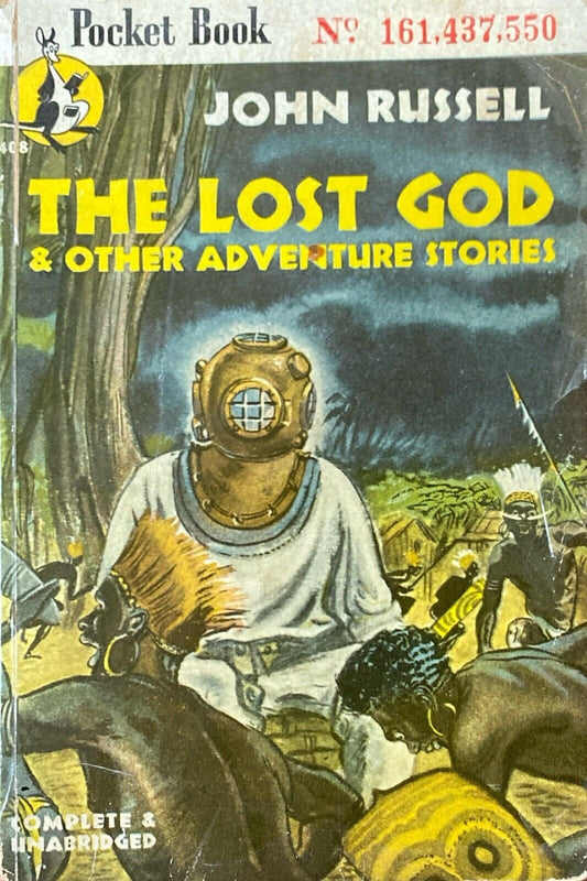 The Lost God & Other Adventure Stories by John Russell 1947 Pocket Paperback