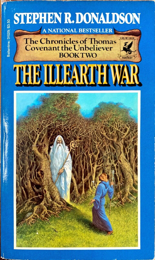 The Illearth War by Stephen R. Donaldson 1983 Ballantine Del Rey Paperback