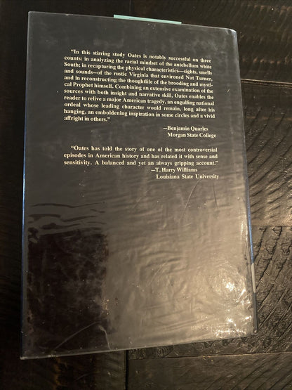 The Fires of Jubilee: Nat Turner's Fierce Rebellion by Stephen B. Oates First HC