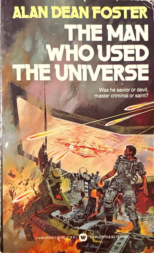 The Man Who Used the Universe by Alan Dean Foster 1983 Warner Paperback