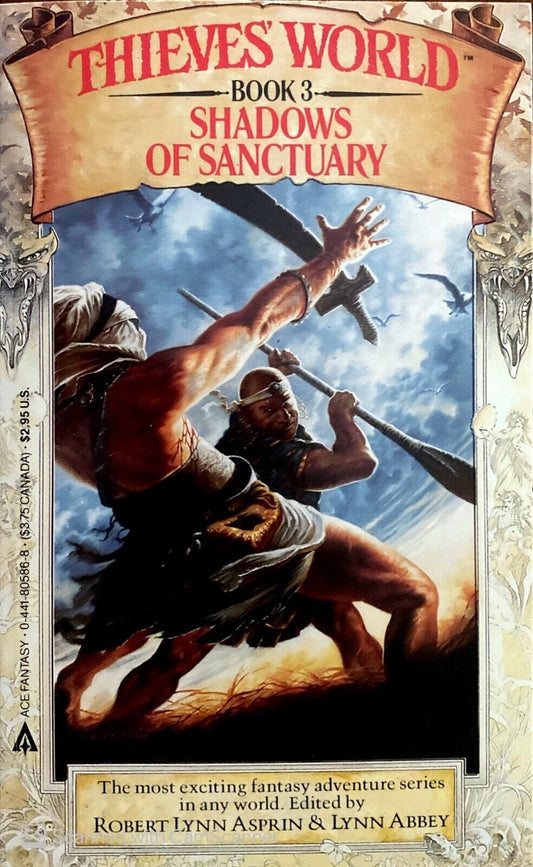 Shadows of Sanctuary by Robert Lynn Asprin 1985 Ace Paperback Thieves' World 3