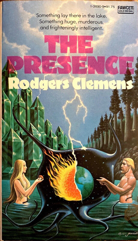 The Presence by Rodgers Clemens 1977 Fawcett Gold Medal Paperback