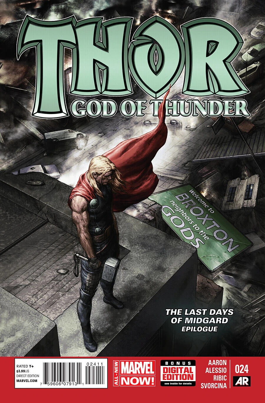 Marvel Comics Thor: God of Thunder #24 Modern Age 2014
