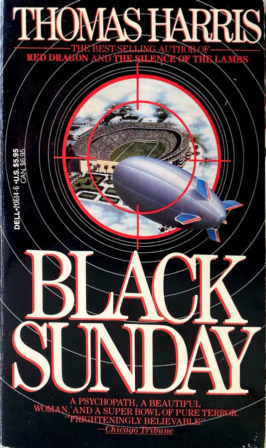 Black Sunday by Thomas Harris 1990 Dell Paperback