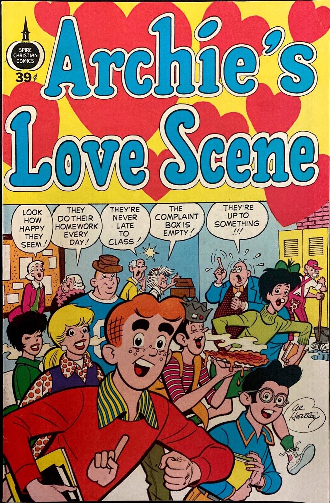 Spire Christian Comics Archie's Love Scene #nn Bronze Age 1973