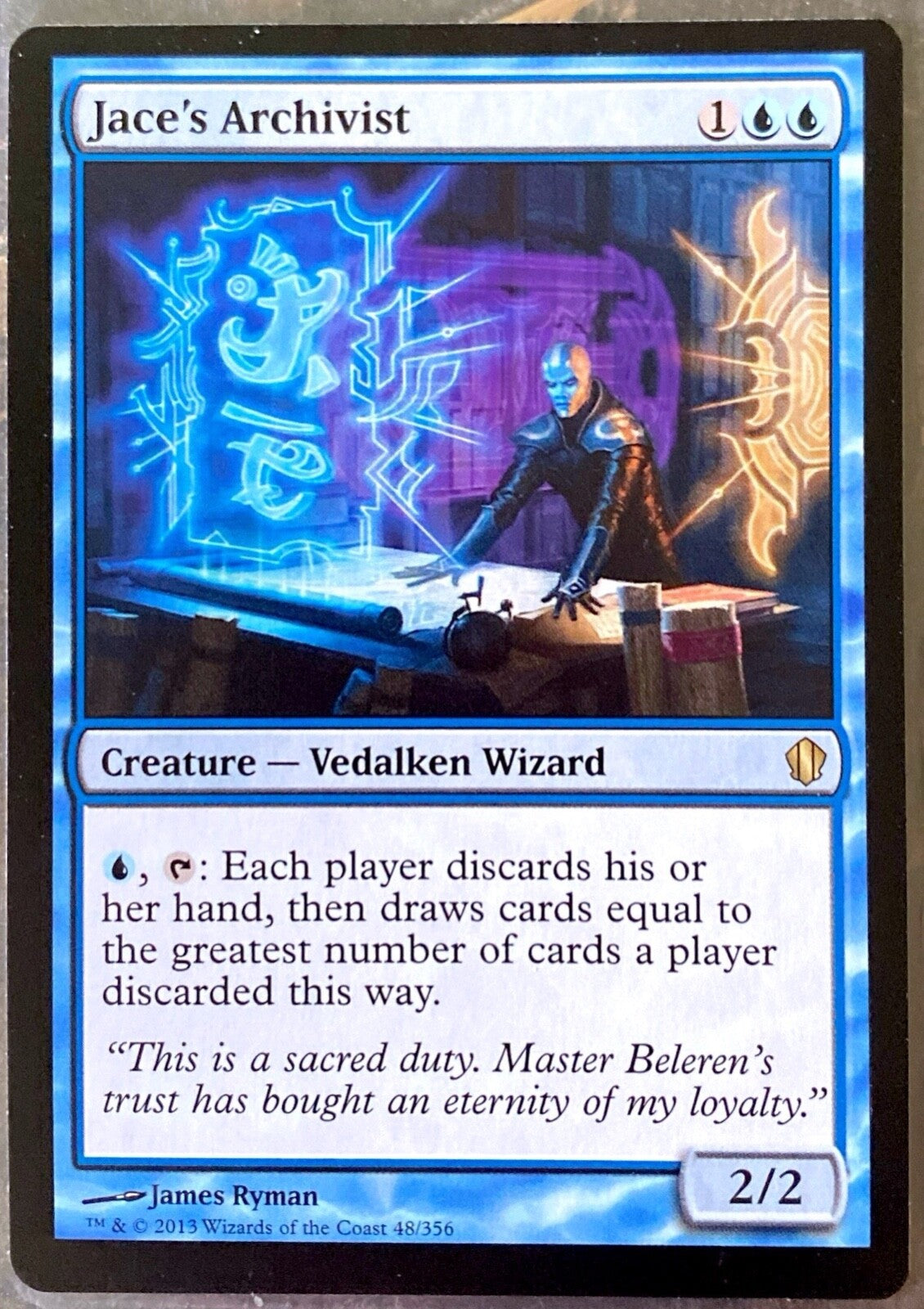 Magic the Gathering (MTG) Jace's Archivist Commander 2013