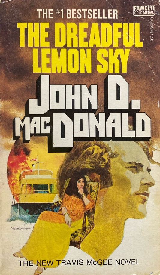 The Dreadful Lemon Sky by John D. MacDonald 1975 Fawcett Gold Medal Paperback