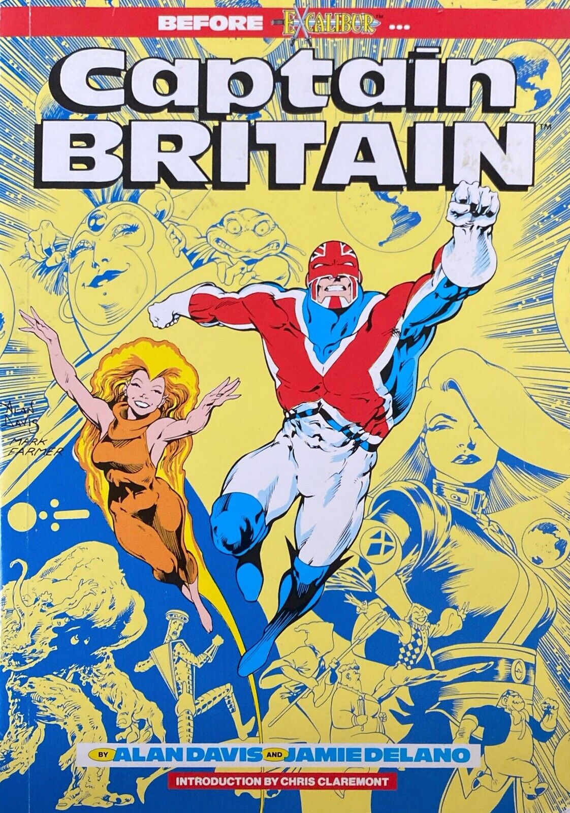Marvel Comics Captain Britain: Dipped in Magic, Clothed in Science 1988 TPB