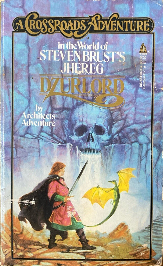 Dzurlord by Adventure Architects 1987 Tor Paperback A Crossroads Adventure