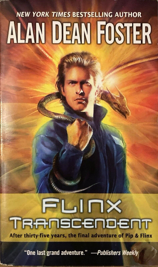 Flinx Transcendent by Alan Dean Foster 2010 Del Rey Paperback