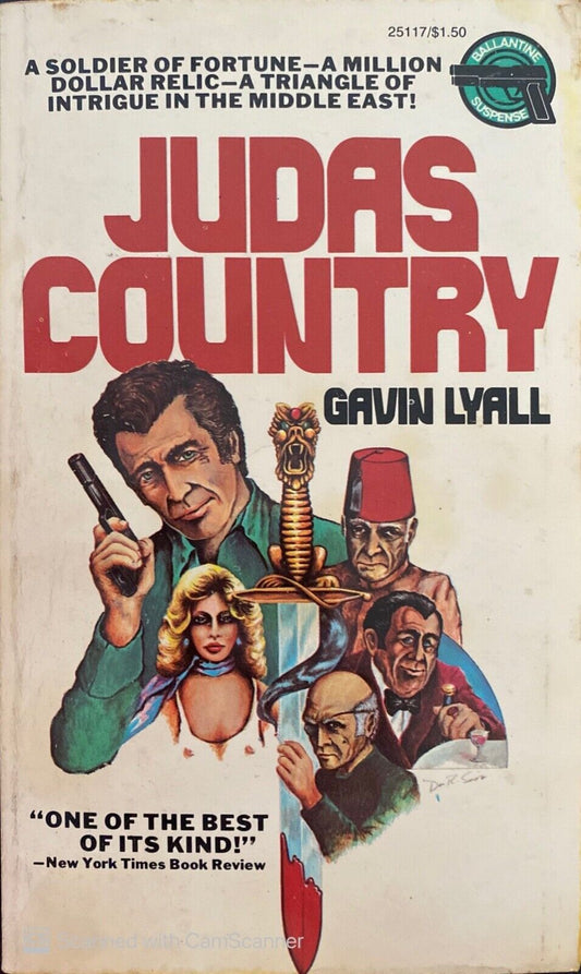 Judas Country by Gavin Lyall 1976 Ballantine Paperback