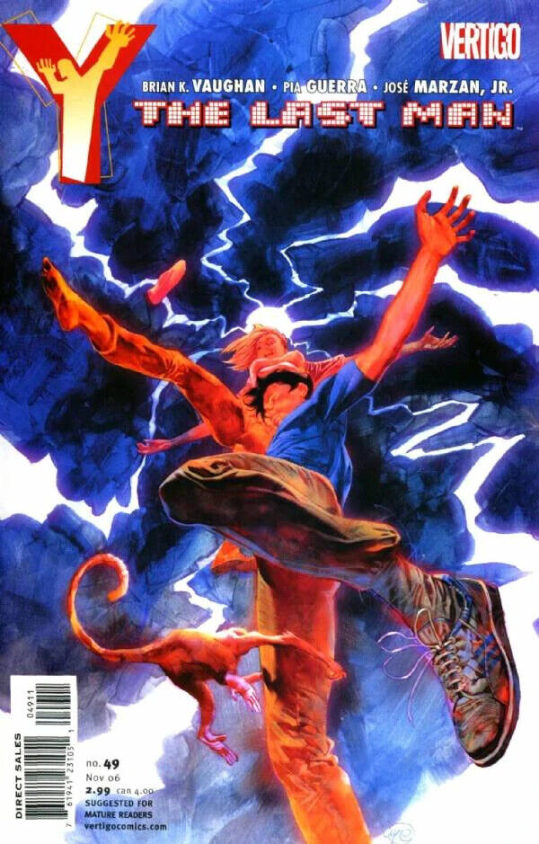 Vertigo Comics Y the Last Man #49 2006 Modern Age