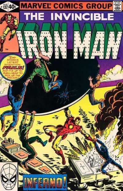 Marvel Comics Iron Man #137 Bronze Age 1980