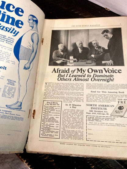 The Wide World Magazine No. 337 Vol. 57 May 1926 London Pulp