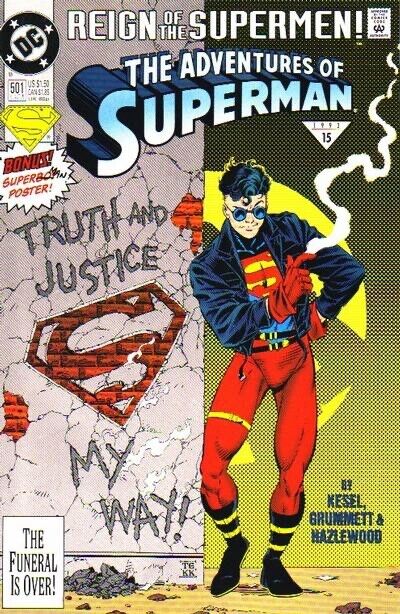 DC Comics Adventures of Superman #501 Modern Age 1993