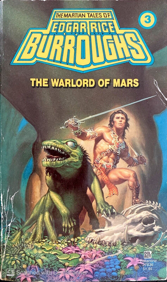 The Warlord of Mars by Edgar Rice Burroughs 1979 Del Rey Paperback