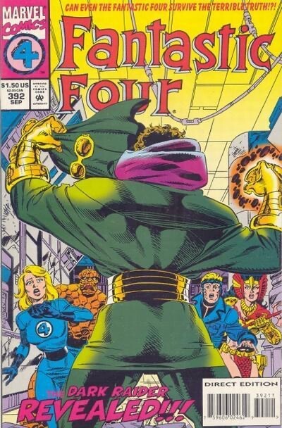 Marvel Comics Fantastic Four #392 Modern Age 1994