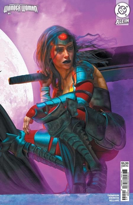 DC Comics Absolute Wonder Woman #1 6th Print Cover B Spears Modern Age 2025