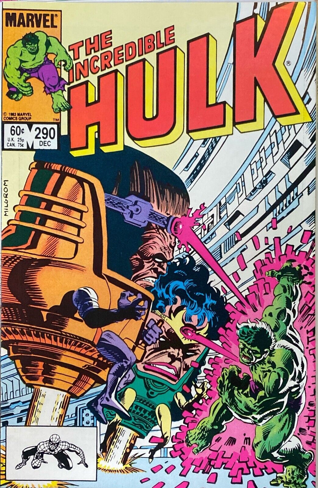 Marvel Comics Incredible Hulk #290 Bronze Age 1983