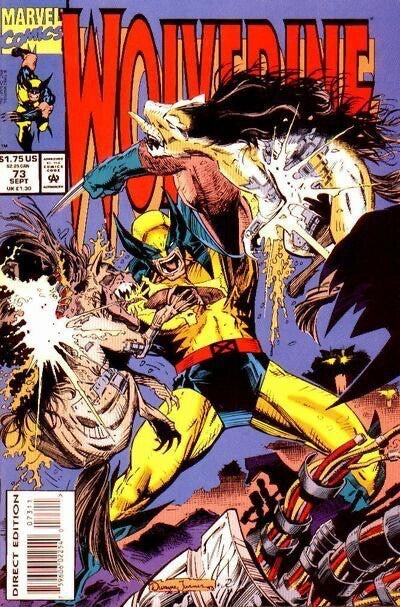 Marvel Comics Wolverine #73 Modern Age 1993