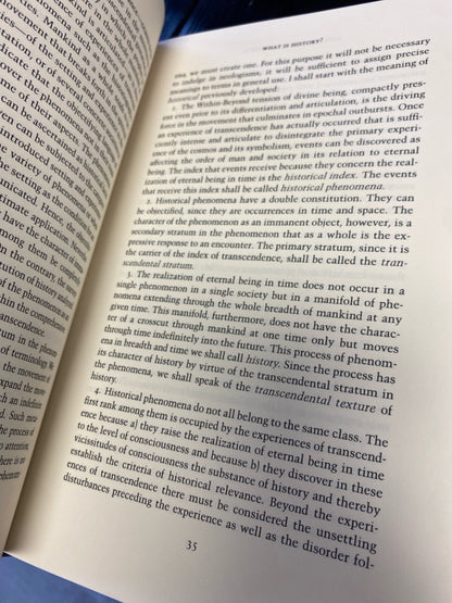 What is History? And Other Late Unpublished Writings by Eric Voegelin Hardcover