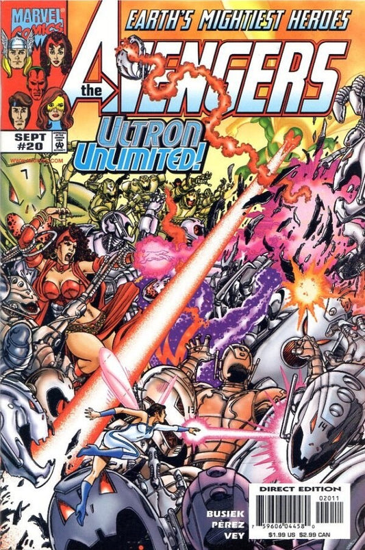 Marvel Comics Avengers #20 Modern Age 1999