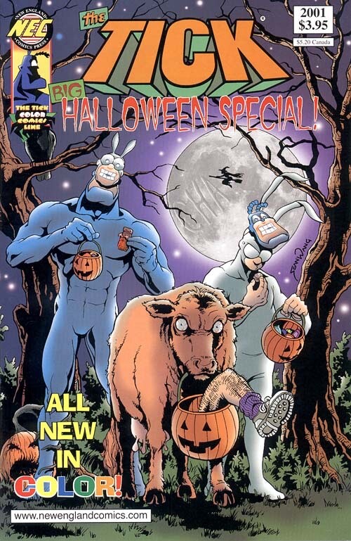 New England Comics The Tick: Big Halloween Special #nn Modern Age 2001