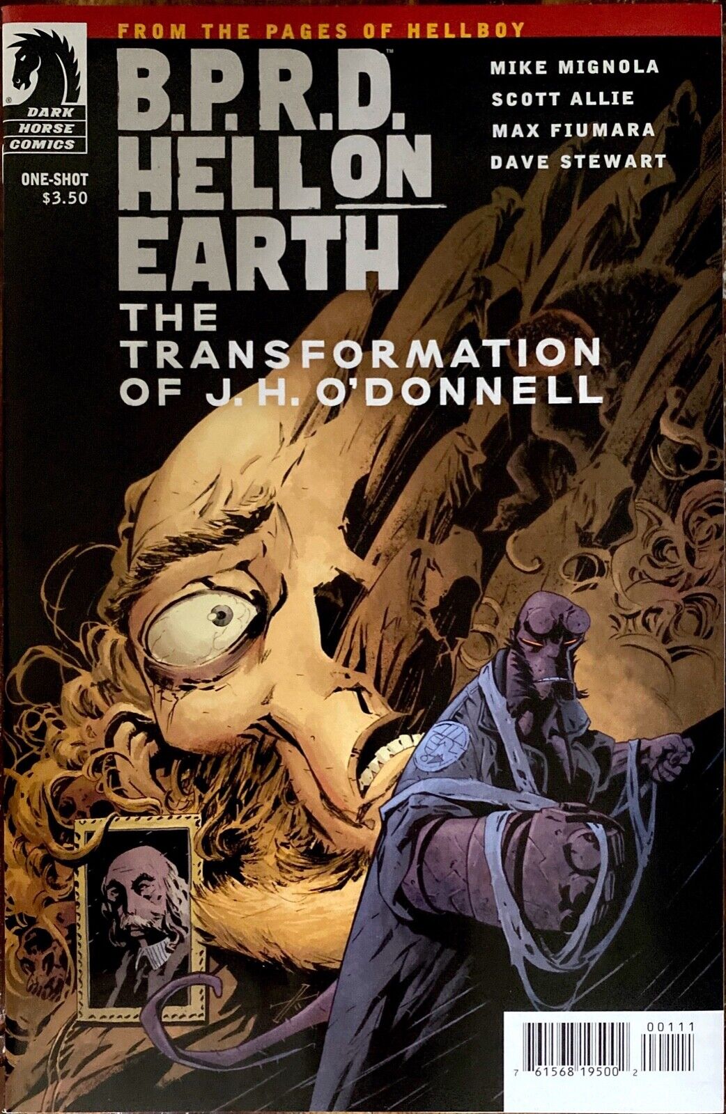 Dark Horse Comics B.P.R.D. Hell on Earth: The Transformation of J.H. O'Donnell