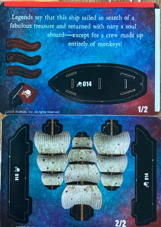 WizKids Pirates CSG of Davy Jones' Curse 014 Sea Monkey