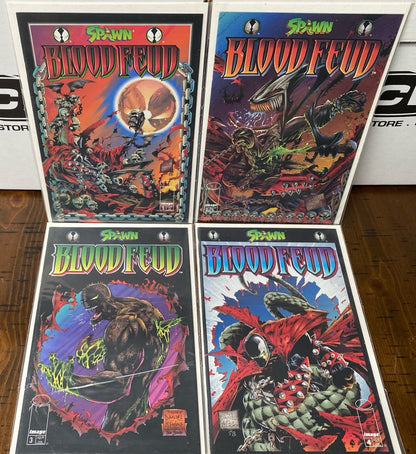 Image Comics Spawn Blood Feud #1-4 Modern Age 1995 Complete