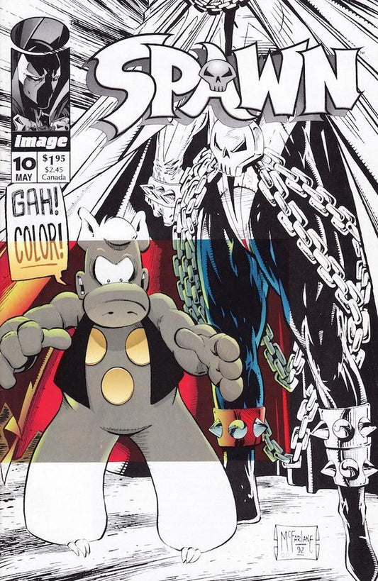 Image Comics Spawn #10 Modern Age 1993 Cerebus