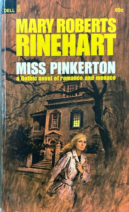 Miss Pinkerton by Mary Roberts Rinehart 1969 Dell 5679 Paperback