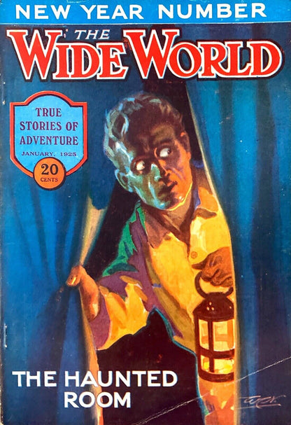 The Wide World Magazine No. 321 Vol. 54 January 1925 London Pulp