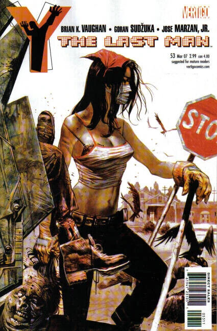 Vertigo Comics Y the Last Man #53 2007 Modern Age