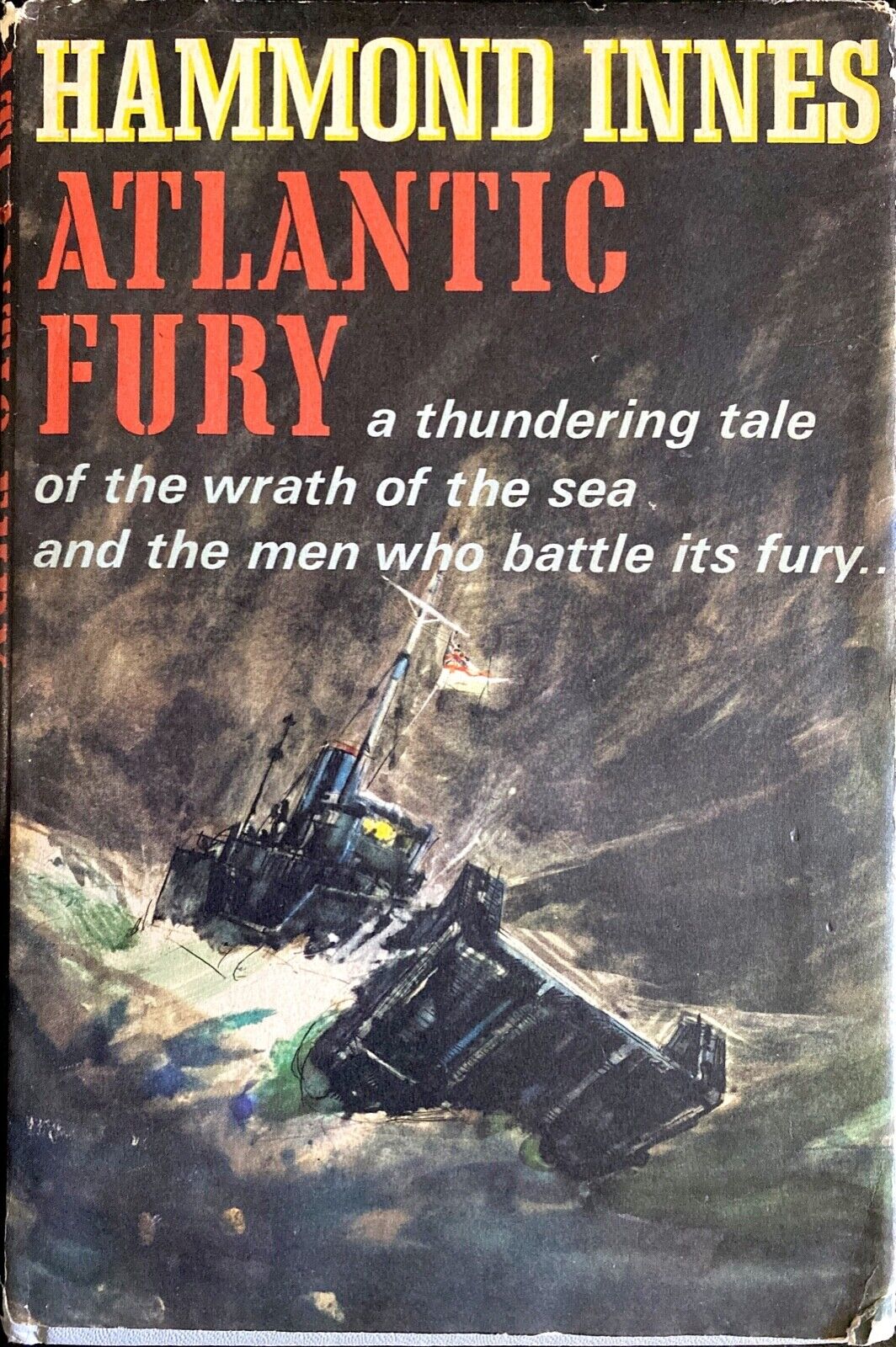 Atlantic Fury by Hammond Innes 1962 Knopf Hardcover BCE