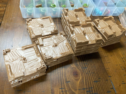 Rivet Wars Eastern Front Core Game w/ Expansions and Plastic Tote Organizers