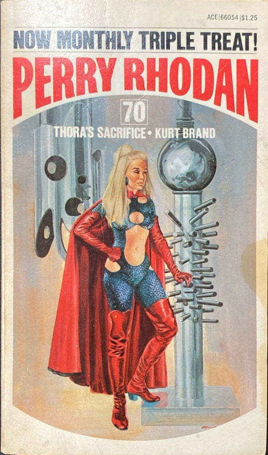 Perry Rhodan 70: Thora's Sacrifice by Kurt Brand 1975 Ace Paperback