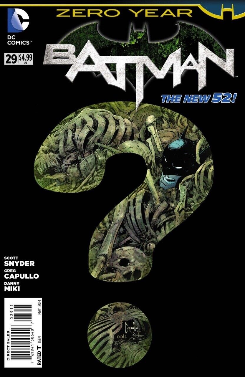 DC Comics Batman #29 Modern Age 2014 Zero Year